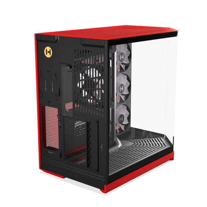 HYTE Y50 Black Cherry TG ATX Case