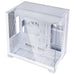 Lian Li O11 Vision-M White TG Dual Chamber Micro-ATX PC Case