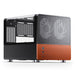 Jonsbo V12 Black TG Wood Micro-ATX PC Case