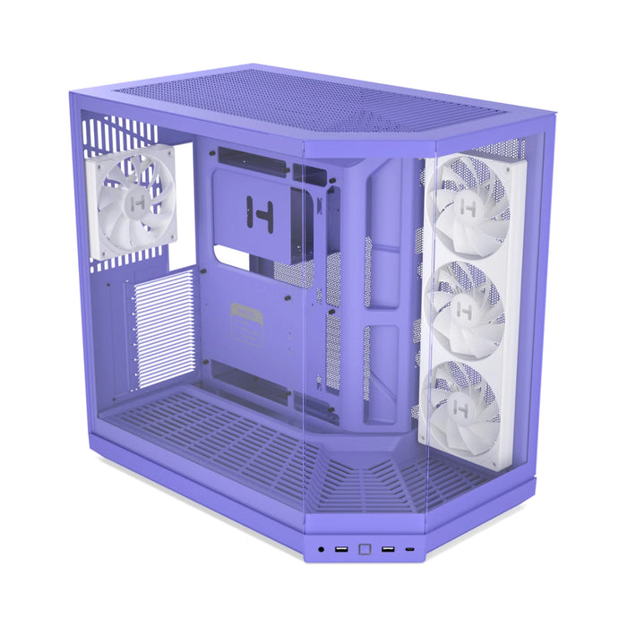 HYTE Y50 Taro Milk TG ATX Case