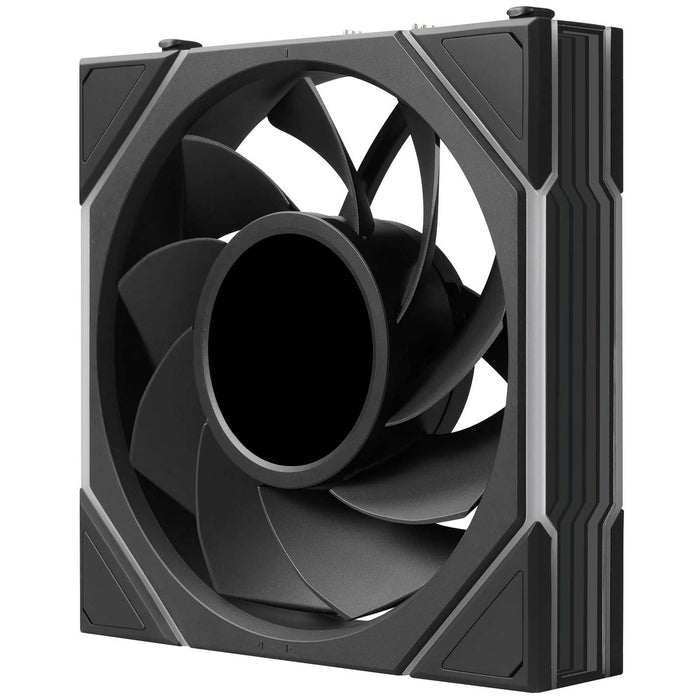 Lian Li UNI FAN TL LCD FLEX Reverse 120mm Fan - Black