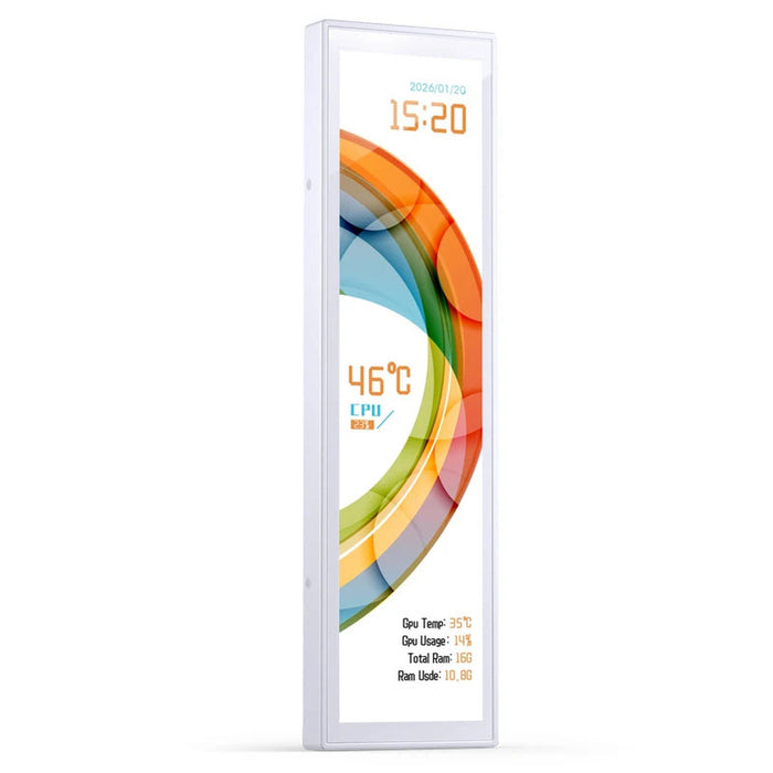 Jonsbo DS916 9" IPS Screen with Case Mounting - White
