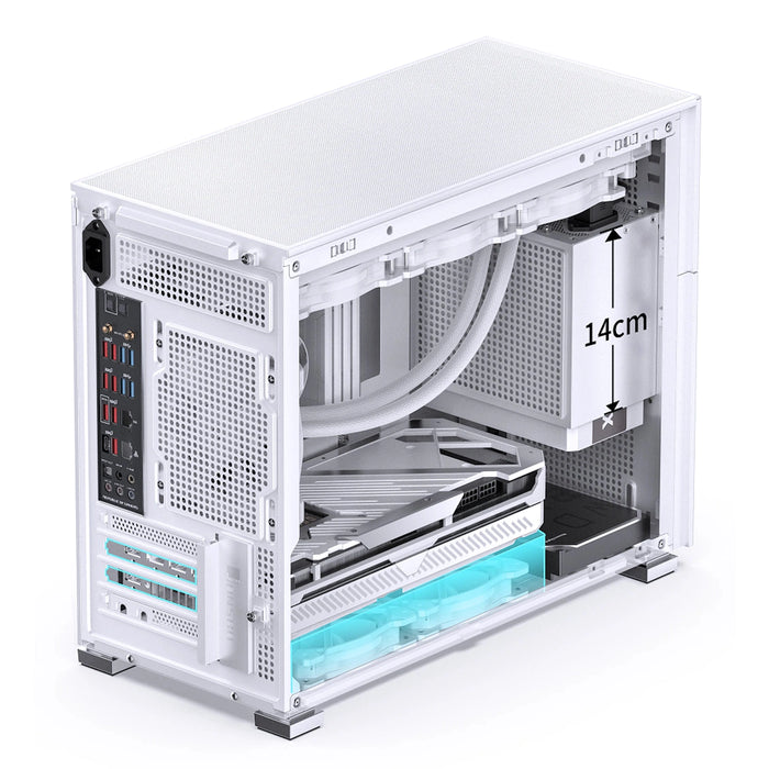 Jonsbo D31 Mesh White Micro-ATX Case