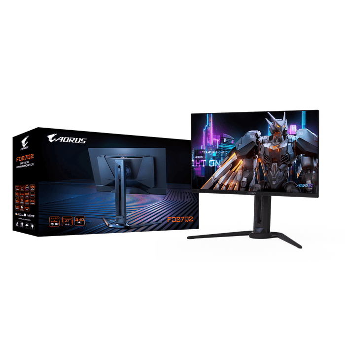 27" Gigabyte AORUS FO27Q2 1440p 240Hz QD-OLED Gaming Monitor