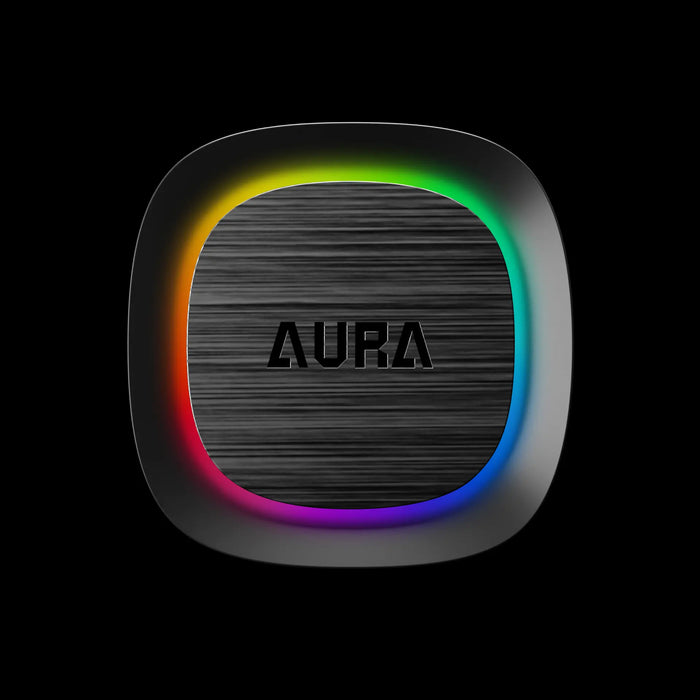 GAMDIAS AURA GL360 V2 Black 360mm ARGB AIO Liquid Cooler