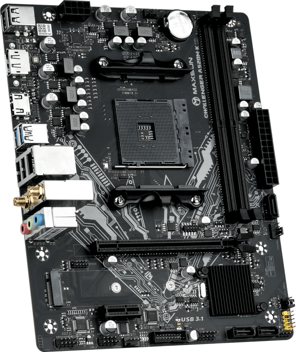 Maxsun A520M-K WIFI Challenger Micro ATX AM4 Motherboard