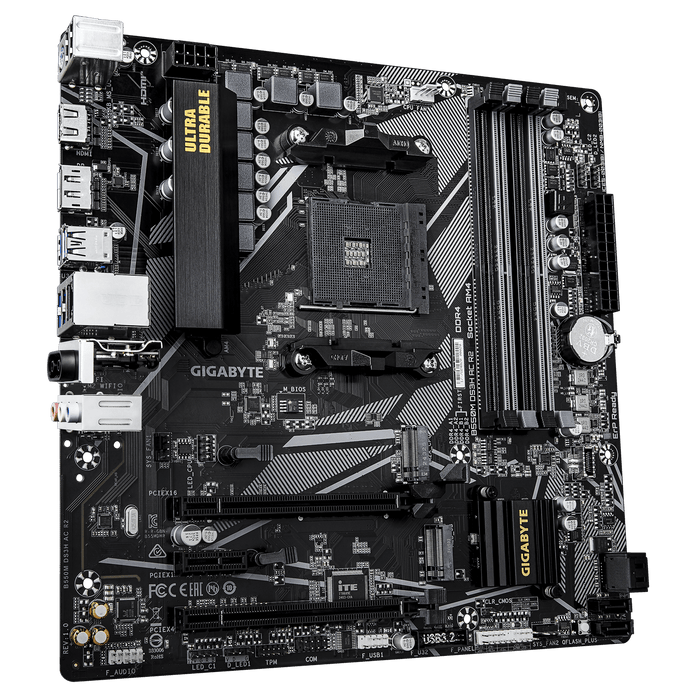 Gigabyte B550M DS3H AC R2 Micro-ATX AM4 Motherboard