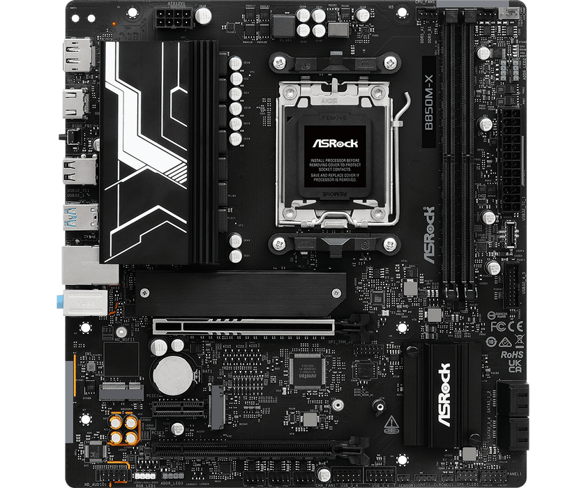ASRock B850M-X R2.0 Micro-ATX AM5 Motherboard