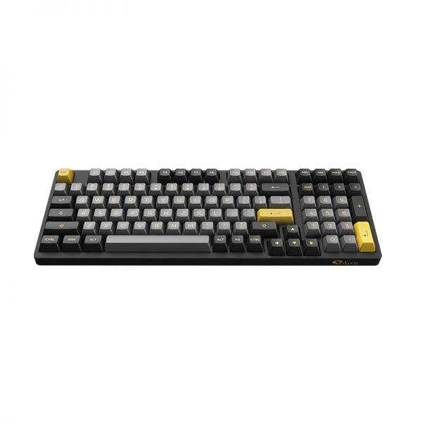 Akko 3098B Black&Gold RGB 96% ANSI CS Jelly White