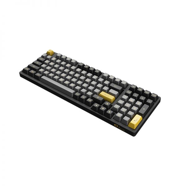 Akko 3098B Black&Gold RGB 96% ANSI CS Jelly White