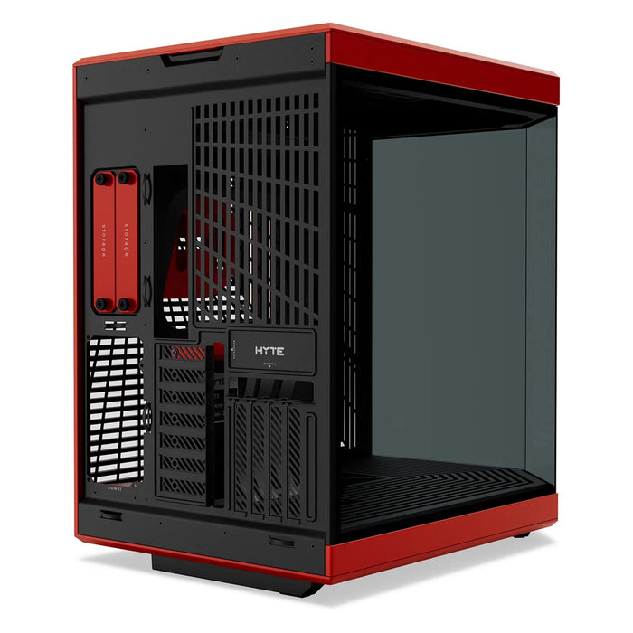 Hyte Y70 Black/Red Dual Chamber ATX PC Case