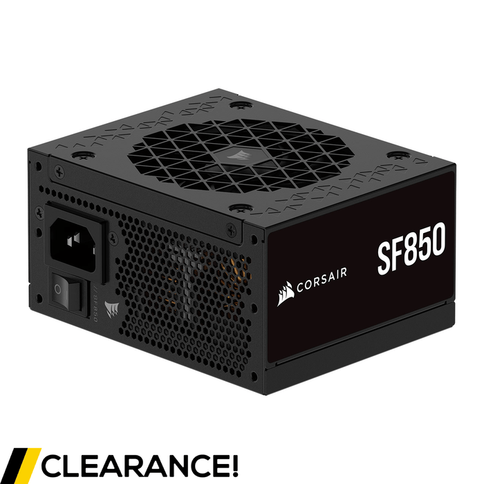 850W Corsair SF850 2024 ATX 3.1 Platinum Modular SFX PSU - Grade A