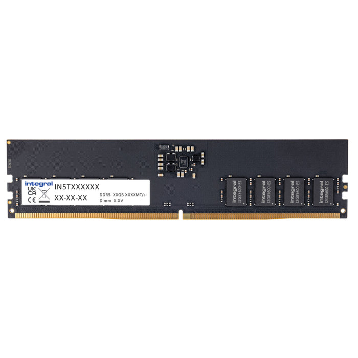 16GB (1x16GB) DDR5 4800MHz CL40 Integral RAM
