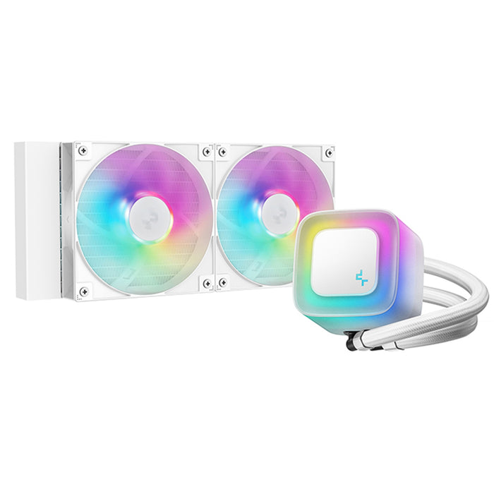 Deepcool LE240 V2 A-RGB 240mm White AIO Liquid Cooler