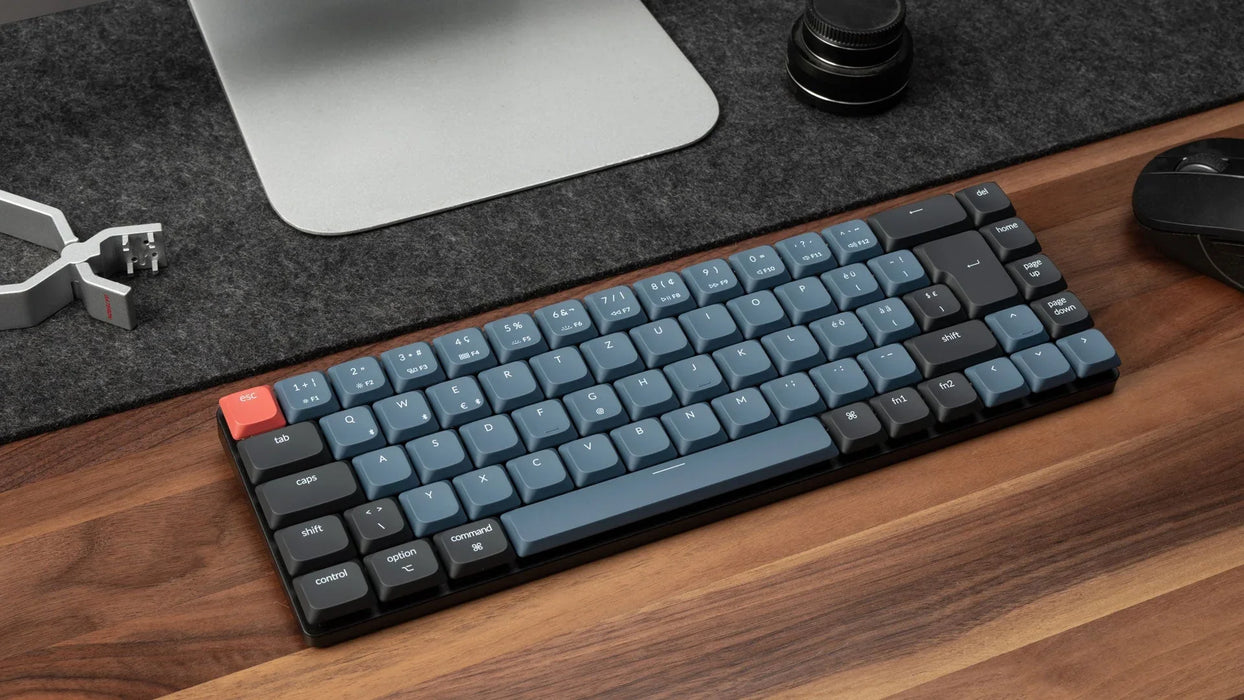 Keychron K7 Pro RGB 65% ISO UK Hot-Swap Low Profile Gateron Brown