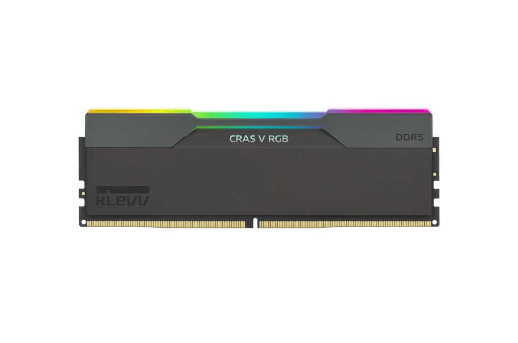 32GB (2x16GB) DDR5 6000MHZ CL30 KLEVV CRAS V RGB RAM Black