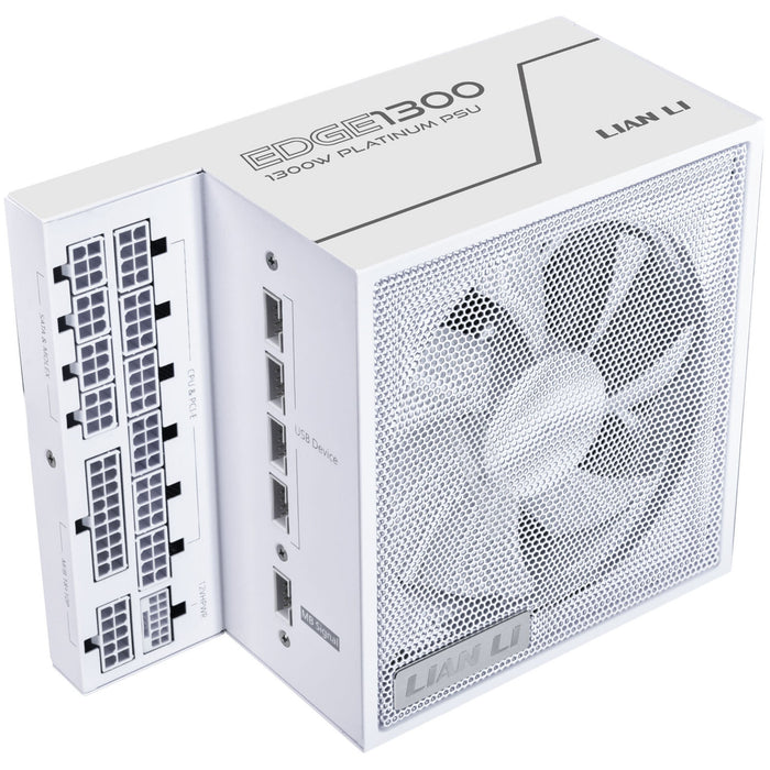 1300W Lian Li Edge ATX 3.1 Platinum Modular PSU White