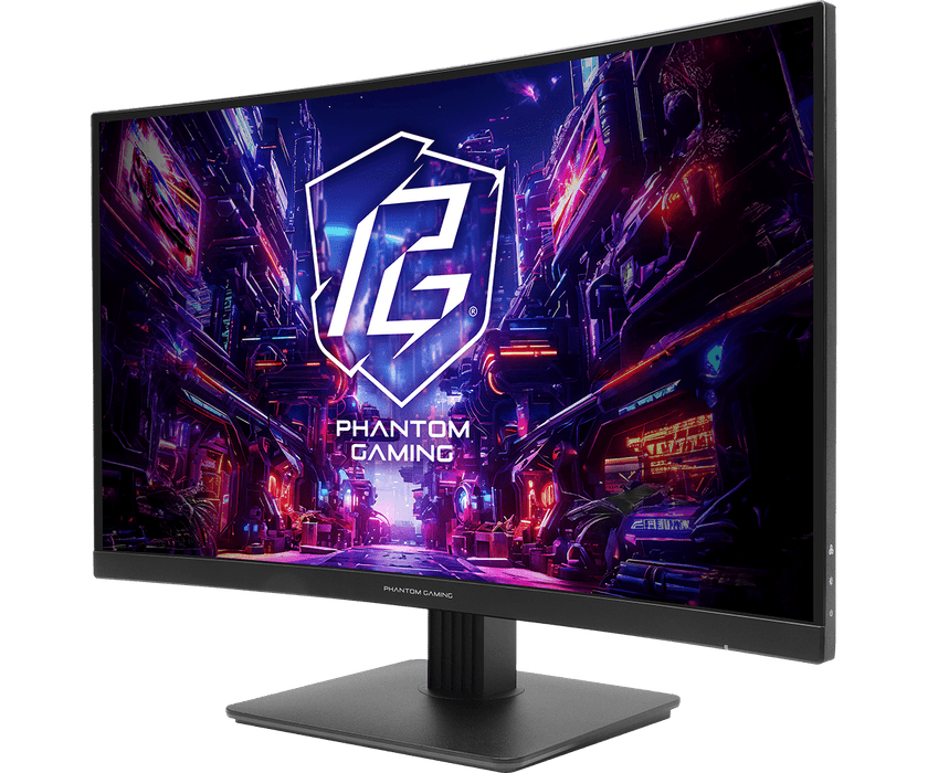 27" ASRock PG27QRT1B VA QHD 180HZ Curved Monitor