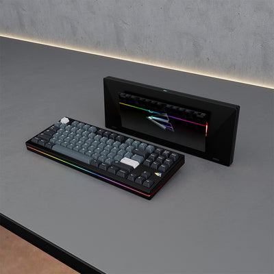 Wuque Studio x Whatever Studio Paper80 Aluminium TKL ANSI/ISO Keyboard Barebones Kit