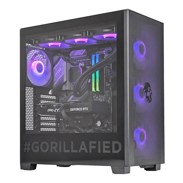 GORILLA2GO Pro XT RGB Same-Day Custom Gaming PC