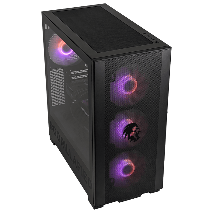 GORILLA2GO Pro XT RGB Same-Day Custom Gaming PC