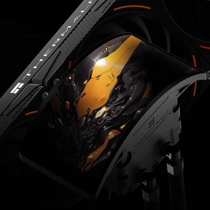Thermalright Rainbow Vision 360 Turbo ARGB Black OLED AIO Liquid Cooler