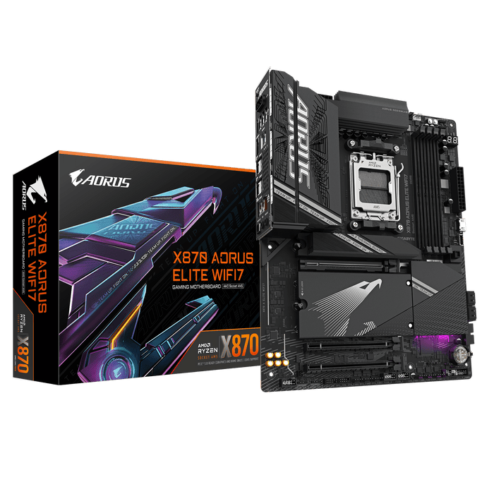 Gigabyte X870 Aorus Elite WIFI7 ATX AM5 Motherboard