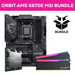 Orbit Ryzen AM5 Bundle - 32GB (2x16GB) 6000MHz DDR5 RGB RAM & MSI X870E Gaming Plus WIFI