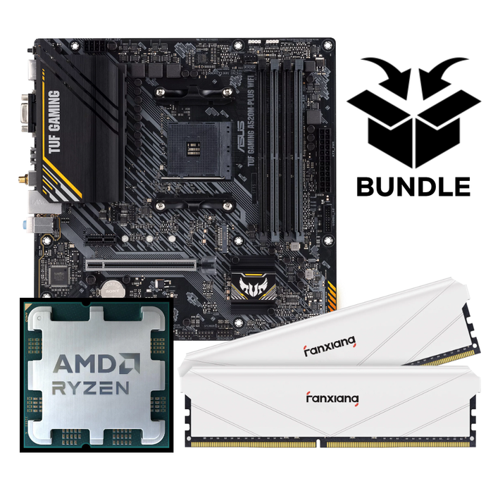Orbit Ryzen AM4 Bundle - 16GB (2x8GB) 3200MHz DDR4 RAM & ASUS A520M-PLUS TUF Gaming WIFI