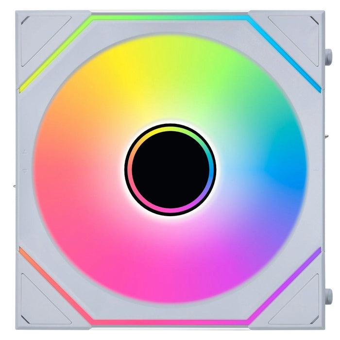 Lian-Li UNI FAN SL120 INF Wireless Reverse ARGB White 120mm Triple Pack