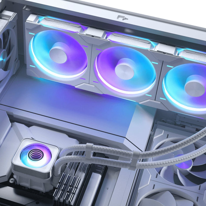 Phanteks Glacier One 420D30 X2 White DRGB 420mm AIO Liquid Cooler