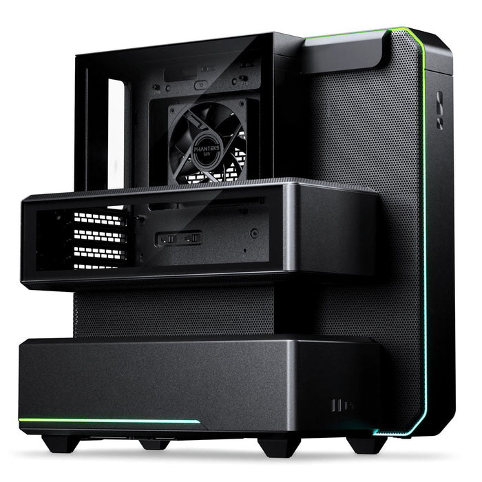 Phanteks EX5 High Airflow ATX Chamber Case - Satin Black