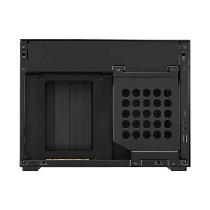 Dan Case A4-H2O A5 Gen 5.0 PCIe Riser Mini-ITX Case Black