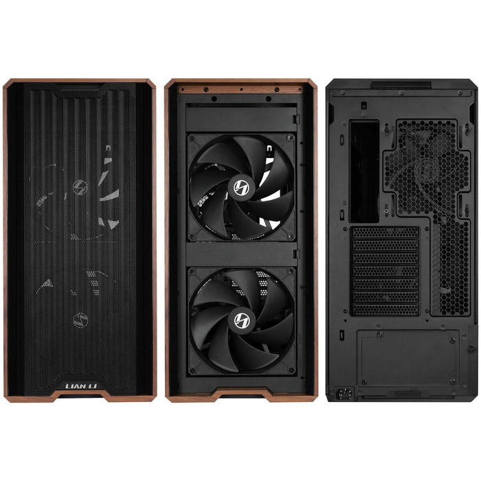 Lian Li Lancool 217 Black Wood ATX PC Case