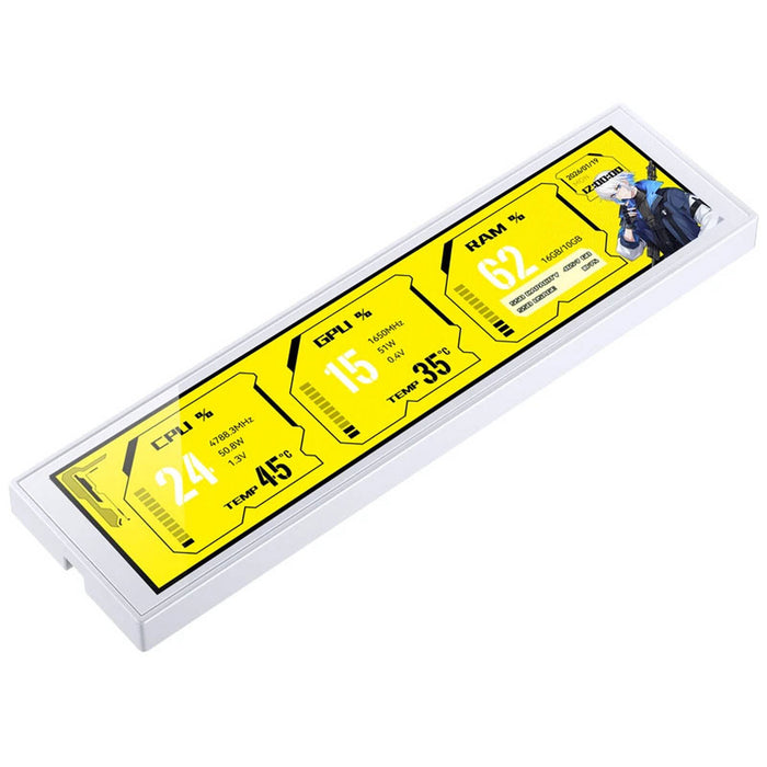Jonsbo DS916 9" IPS Screen with Case Mounting - White