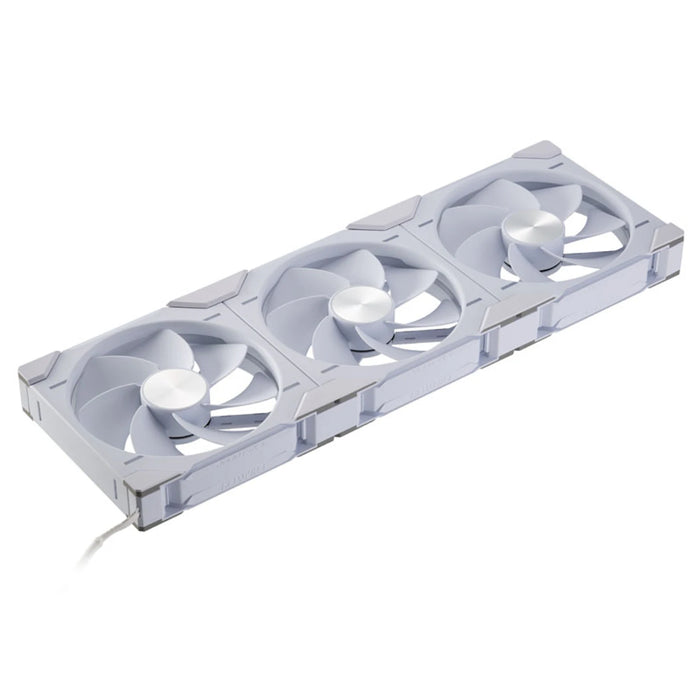 Phanteks D30 White Reverse Airflow D-RGB 140mm PWM Fans Triple Pack