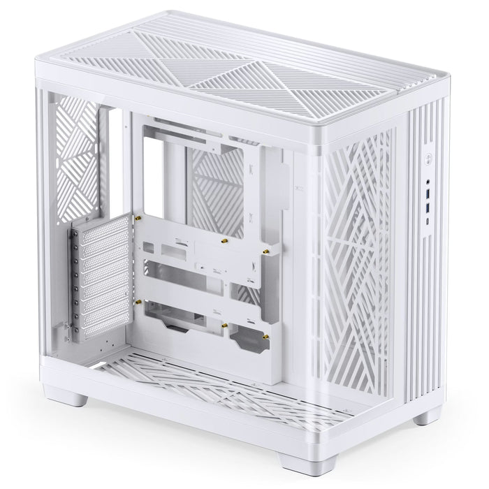 Jonsbo TK-4 White ATX Glass Case