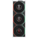 Lian Li UNI FAN TL LCD FLEX 120mm Triple Fan Pack - Black