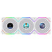 Lian Li UNI FAN TL LCD FLEX Reverse 120mm Triple Fan Pack - White