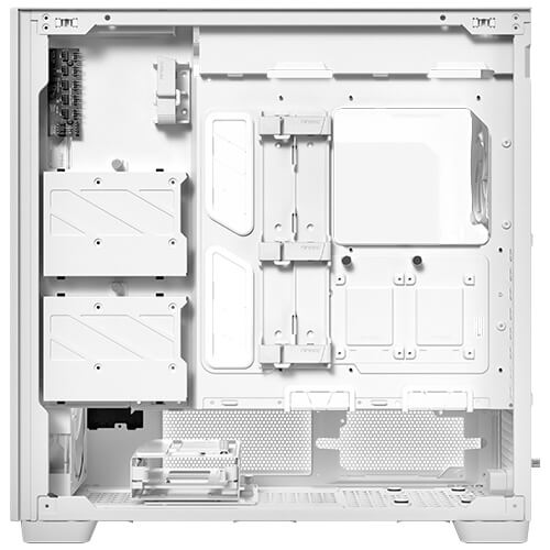 Antec FLUX PRO Mesh White Wood ATX PC Case