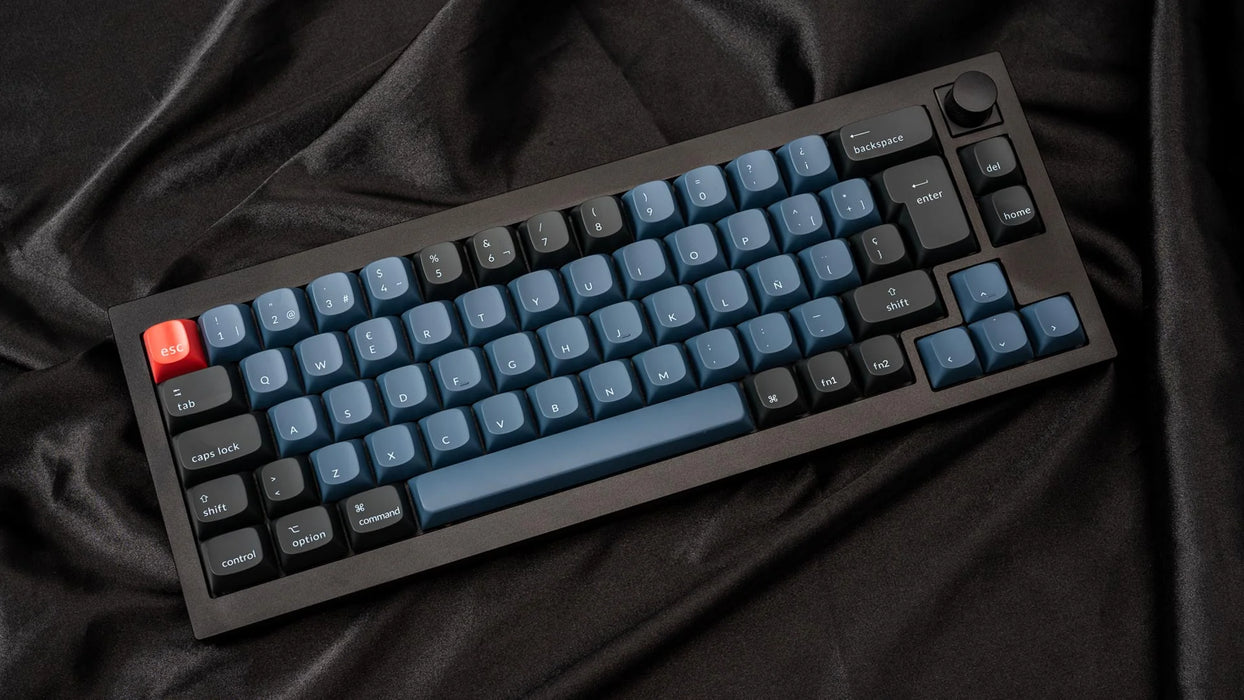 Keychron Q2 Knob Carbon Black RGB 65% ISO UK Gateron G Pro Red