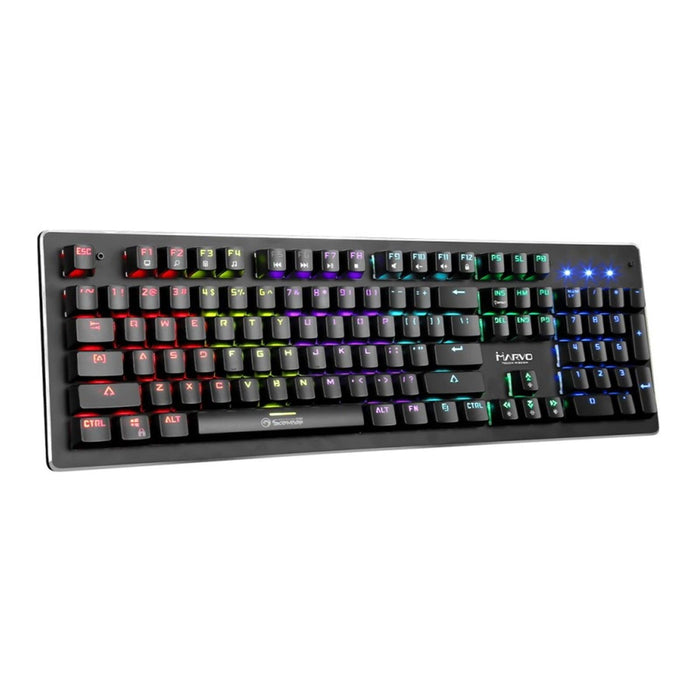 MARVO SCORPION KG909-UK RGB MECHANICAL BLUE SWITCH KEYBOARD