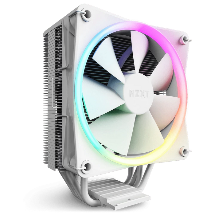 NZXT T120 RGB White 120mm Tower Air CPU Cooler