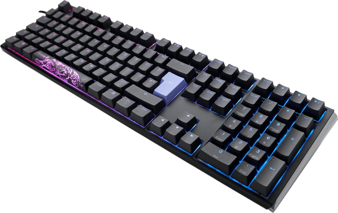Ducky One 3 Black UK ISO RGB Cherry MX Silent Red