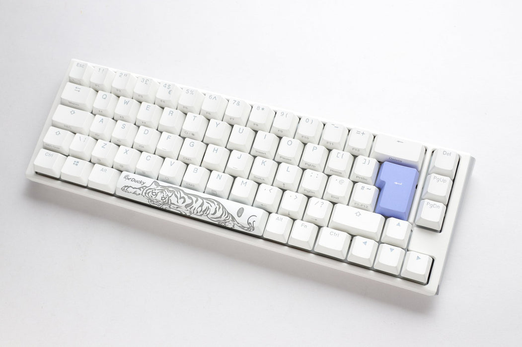 Ducky One 3 SF Pure White UK ISO RGB Cherry MX Silver