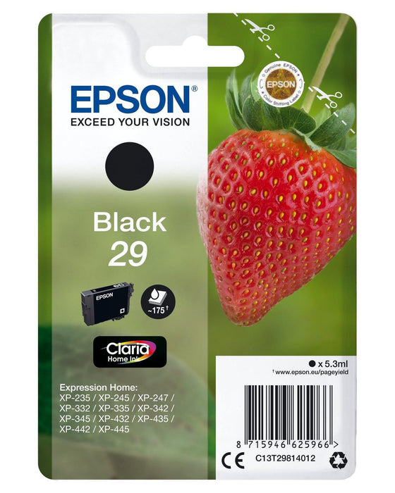 EPSON 29 BLACK INK CARTRIDGE