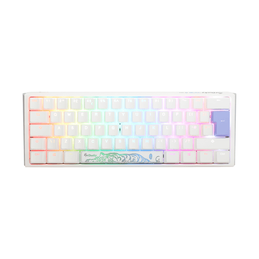 Ducky One 3 Mini Pure White UK ISO RGB Cherry MX Black