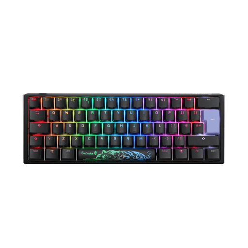Ducky One 3 Mini Black UK ISO RGB Cherry MX Silent Red