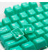 TAI-HAO ABS DOUBLE SHOT CUBIC JELLY JADE 152 KEYCAPS
