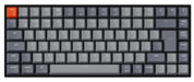 Keychron K2v2 White LED 75% ISO UK Linear Hot-Swap Gateron Red